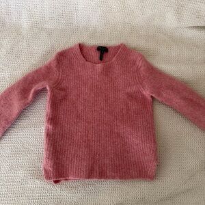 Rag & Bone Francie Crewneck Wool Sweater with Elbow Patches Size P Small